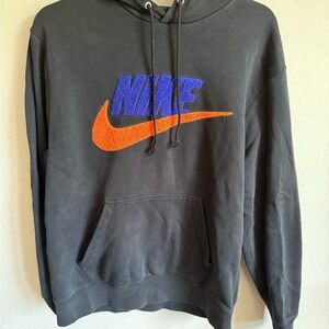 Men’s M Black Textured Nike Athleisure Hoodie